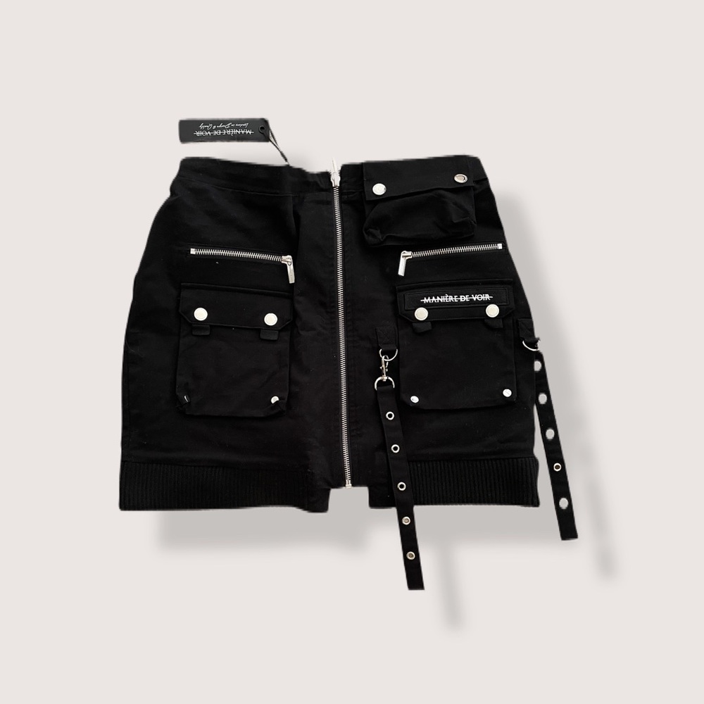 Maniere de Voir Cargo Utility Skirt | UK 12 - US 8